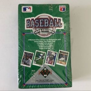 1990 Upper Deck Baseball Cards Full Box